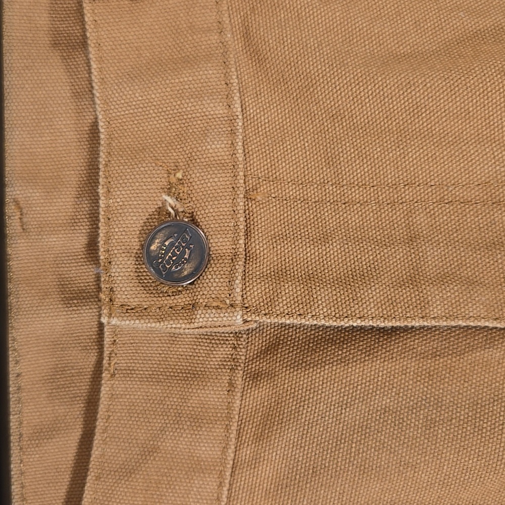 Dickies Men's Heavyweight Cotton Brown Carpenter Pants 36 x 30 - Picture 5 of 10